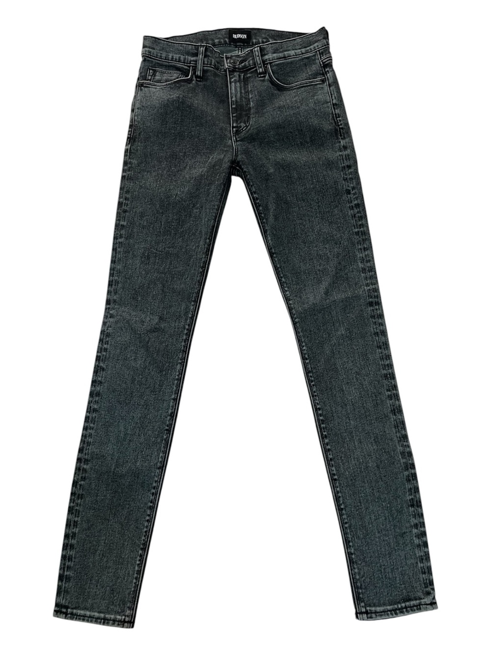 Hudson Brand Women's High-Rise Black Wash Skinny Jeans